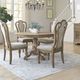 Liberty Furniture Magnolia Manor 5-Piece Gray/Weathered Bisque Pedestal Table Set-1