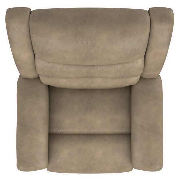 La-Z-Boy® Redwood Mushroom Power Rocking Recliner with Headrest-4