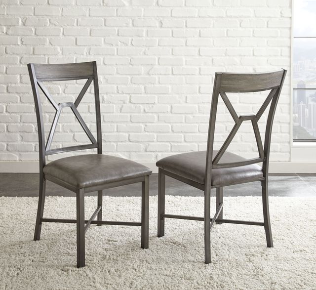 Steve Silver Co. Alamo 5-Piece Grey Dining Set-1