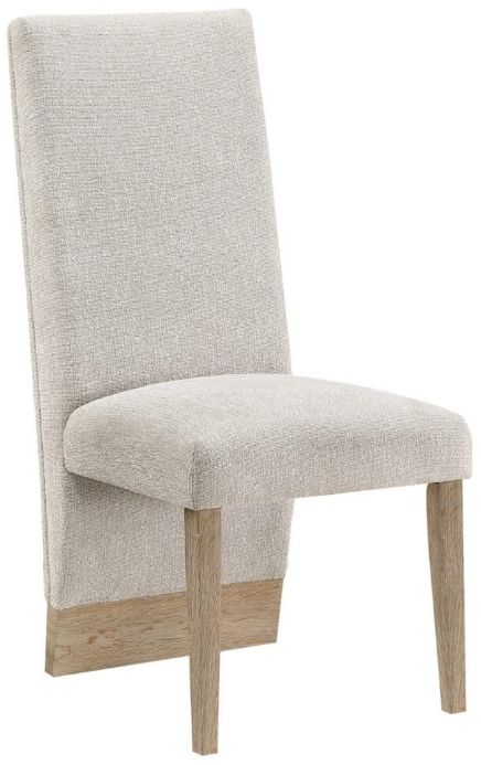 Global Furniture USA D12 2-Piece Beige/Natural Dining Chair Set-1