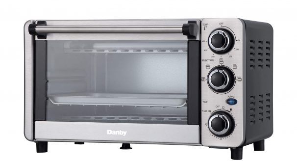 Danby® 0.4 Cu. Ft. Stainless Steel Countertop Oven-2