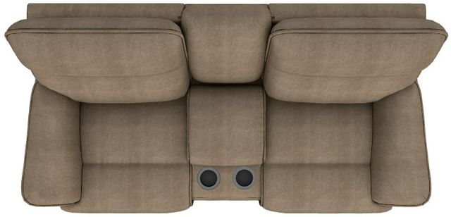 La-Z-Boy® Jay Twig Power Reclining Loveseat with Console, Headrest, and Lumbar-3