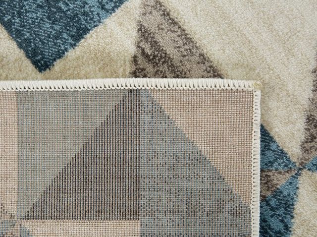 KAS Rugs Heritage Blue/Gray Scope 5'x8' Area Rug-2