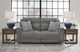 Ashley® Overflow Steel Power Reclining Sofa with Adjustable Headrest-2