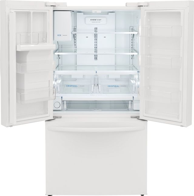 Frigidaire® 27.8 Cu. Ft. White French Door Refrigerator-1