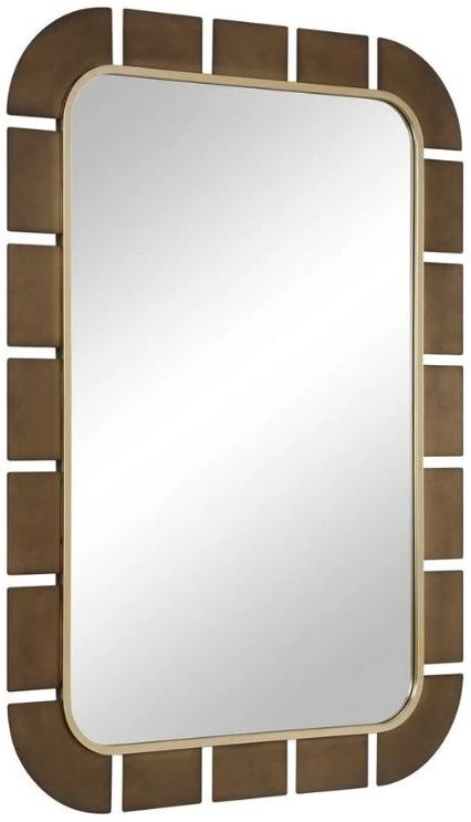 Uttermost® Segment Dark Bronze Mirror-3