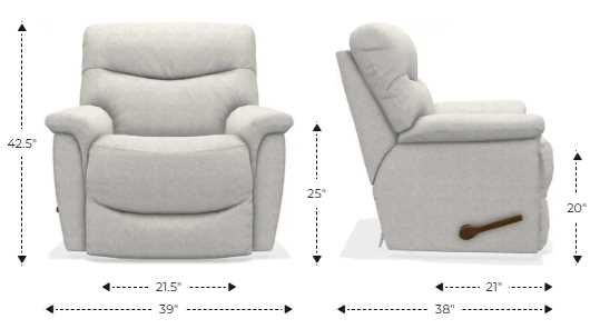 La-Z-Boy® James Tawny Manual Rocking Recliner-2