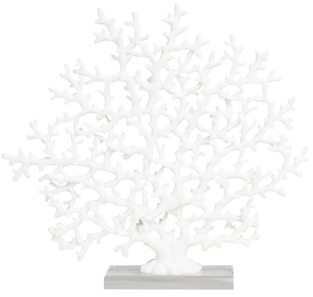Deco Marche White Coral Sculpture-1