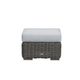 Ratana Cubo Creamy Oak/Pearl Grey Ottoman-1