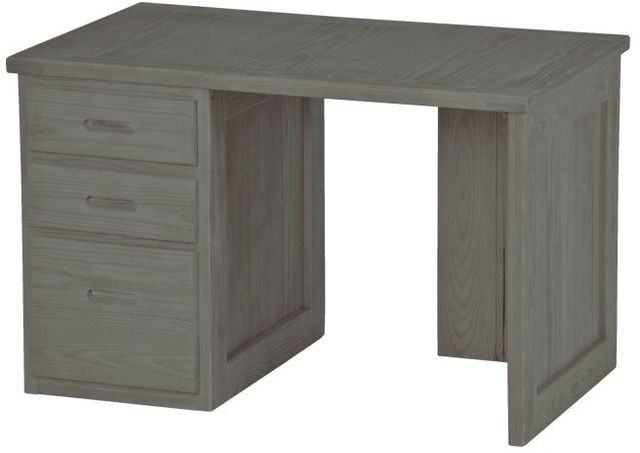Crate Designs™ Furniture Graphite Lacquer Top Desk-0