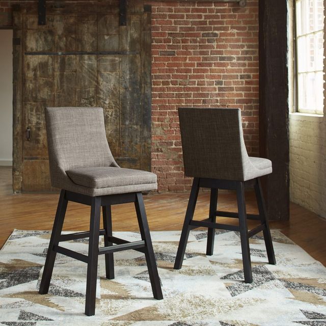 Signature Design by Ashley® Tallenger Light Gray Bar Stool-4