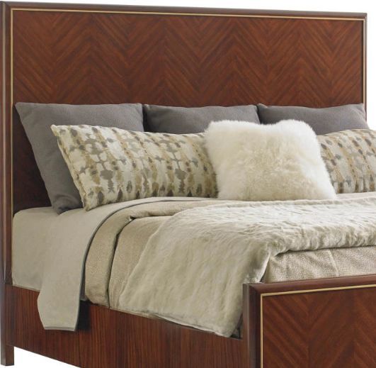Lexington Home Take Five Carlyle Brown California King Panel Bed-1