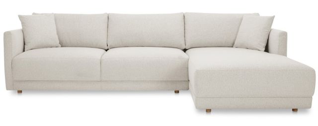 Moe's Home Collection Bryn 2-Piece Oyster Right-Arm Facing Sectional and Chaise-1