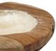 A & B Home Brown Teak Decorative Bowl-4