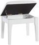 Signature Design by Ashley® Chalanna White Vanity Stool-2