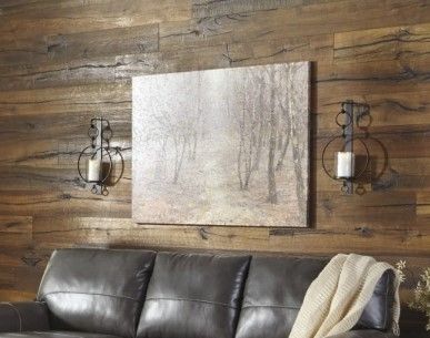 Signature Design by Ashley® Ogaleesha Brown Wall Sconce-2