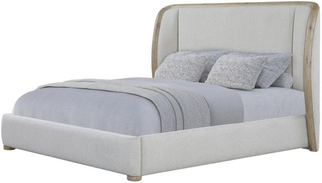 Bernards Pagosa Rio Smoke King Upholstered Panel Bed-3