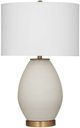Bassett Mirror Isabella White Table Lamp-0