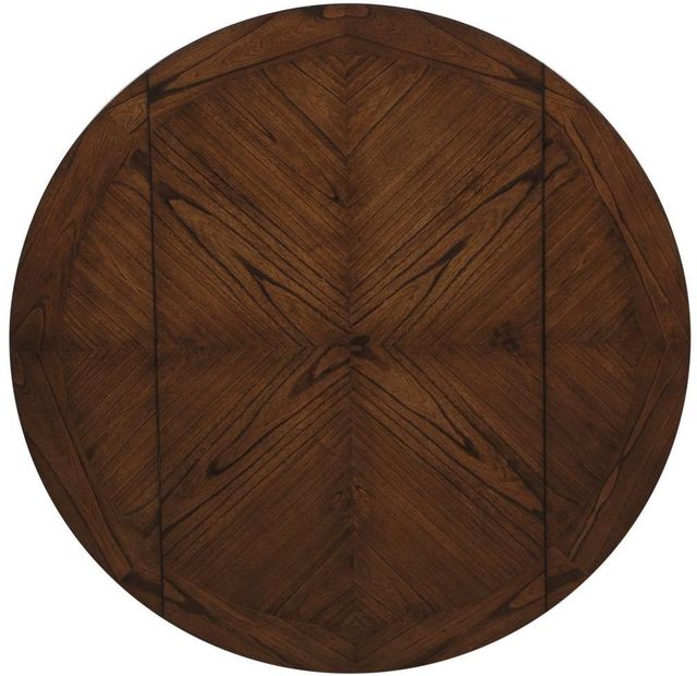 Mazin Furniture Kiwi Whitewash Counter Height Dining Table with Dark Cherry  Drop Leaf -3