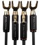 Tributaries® 4' Series 4 Bi-Wire Spade/Banana Speaker Cable-1
