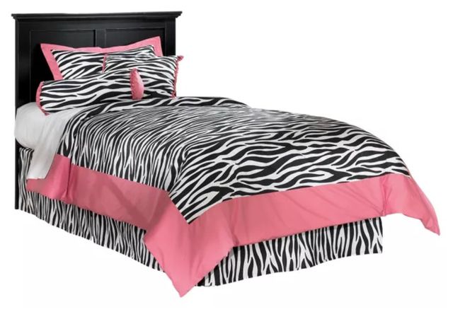 Signature Design by Ashley® Maribel 3-Piece Black Twin Panel Headboard Bedroom Set-1