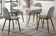 Elements International Isadora 5-Piece Light Grey/White Round Dining Set-0