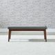 Liberty Furniture Space Savers Gray/Satin Walnut Dining Bench-1