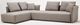 VIG Furniture Divani Casa Polson 2-Piece Light Gray Modular Sectional Sofa Bed-0