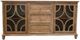 Million Dollar Rustic Light Barnwood 3-Drawer Console-0