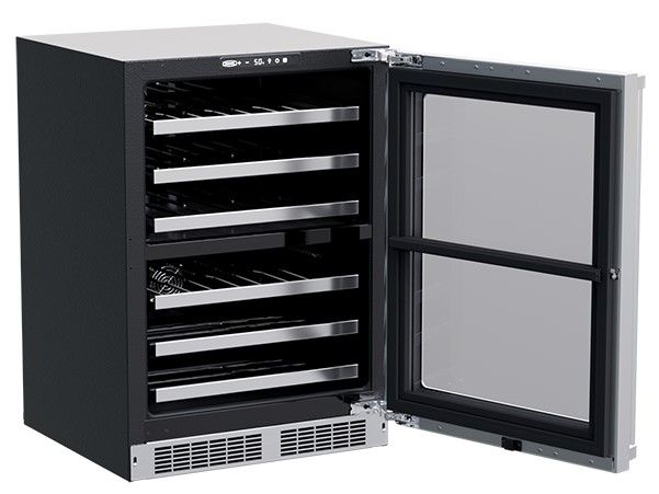 Marvel 4.9 Cu. Ft. Stainless Steel Wine Cooler-1