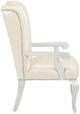 Michael Amini® Hollywood Swank Creamy Pearl/Silver Desk Chair-2