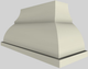 Vent-A-Hood® Designer Series 60" Biscuit Wall Mounted Range Hood-3