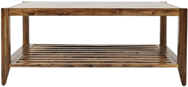 Jofran Inc. Beacon Street Brown Cocktail Table-1