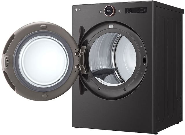 LG 7.4 Cu. Ft. Black Steel Electric Dryer-3