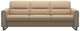  Stressless® by Ekornes® Customizable Fiona 3-Seater Sofa with Steel Trim and Legs -1