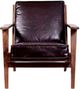 Porter International Designs Corvallis Black/Walnut Accent Chair-1
