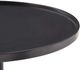 Bassett Mirror Banyan Black Scatter Table with White Base-3