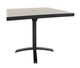 CabanaCoast® Customizable Bay Aluminum 36" Square Outdoor Dining Table-1