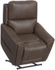 Flexsteel® Carter Cappuccino Power Lift Recliner with Power Headrest and Lumbar-3