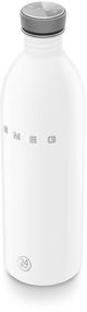 Smeg Retro-style 1000 ml White Non Insulated Bottle-1