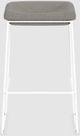 EQ3 Mackenzie Light Grey/White Counter Stool-1