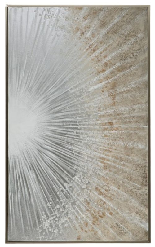 Signature Design by Ashley® Waldard Gray/Taupe/White Wall Art-3
