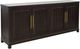 Fairfield® Matteo Aria Cafe Mocha Four Door Credenza-0