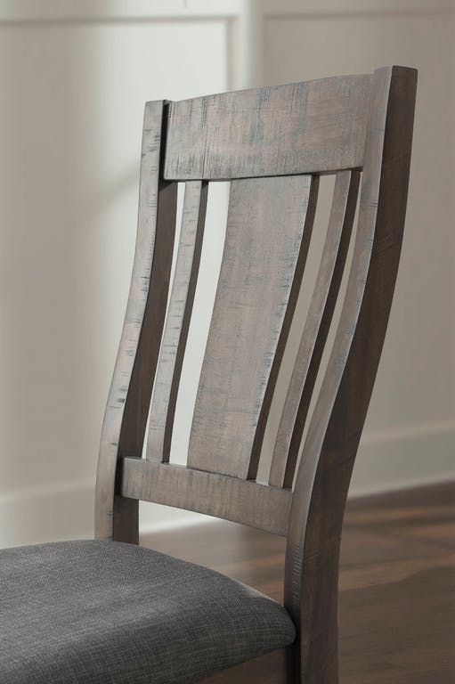Elements International Cash Espresso Side Chair-1