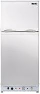 Unique® Appliances 24" 6.4 Cu. Ft. White Propane Top Freezer Refrigerator-0