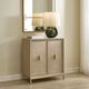 Uttermost® Alessia Cerused 2-Door Cabinet-1