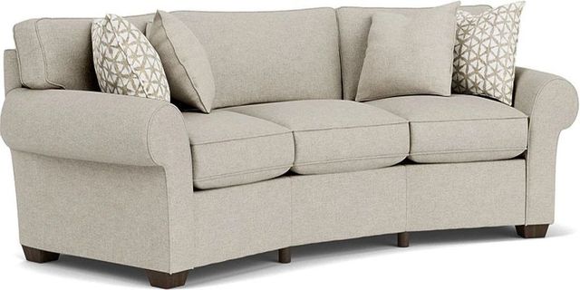 Flexsteel® Vail Silver Driftwood Conversation Sofa-0