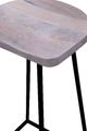 Porter International Designs Clement Black/White Bar Stool-3