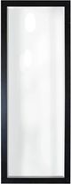 Stylecraft Matte Black Beveled Framed Wall Mirror-0