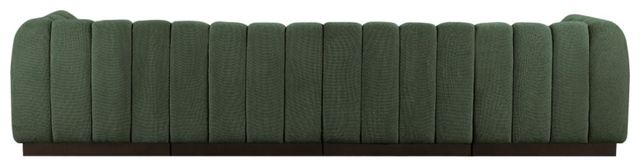 Meridian Furniture Quinn 4-Piece Green Modular Sofa-2